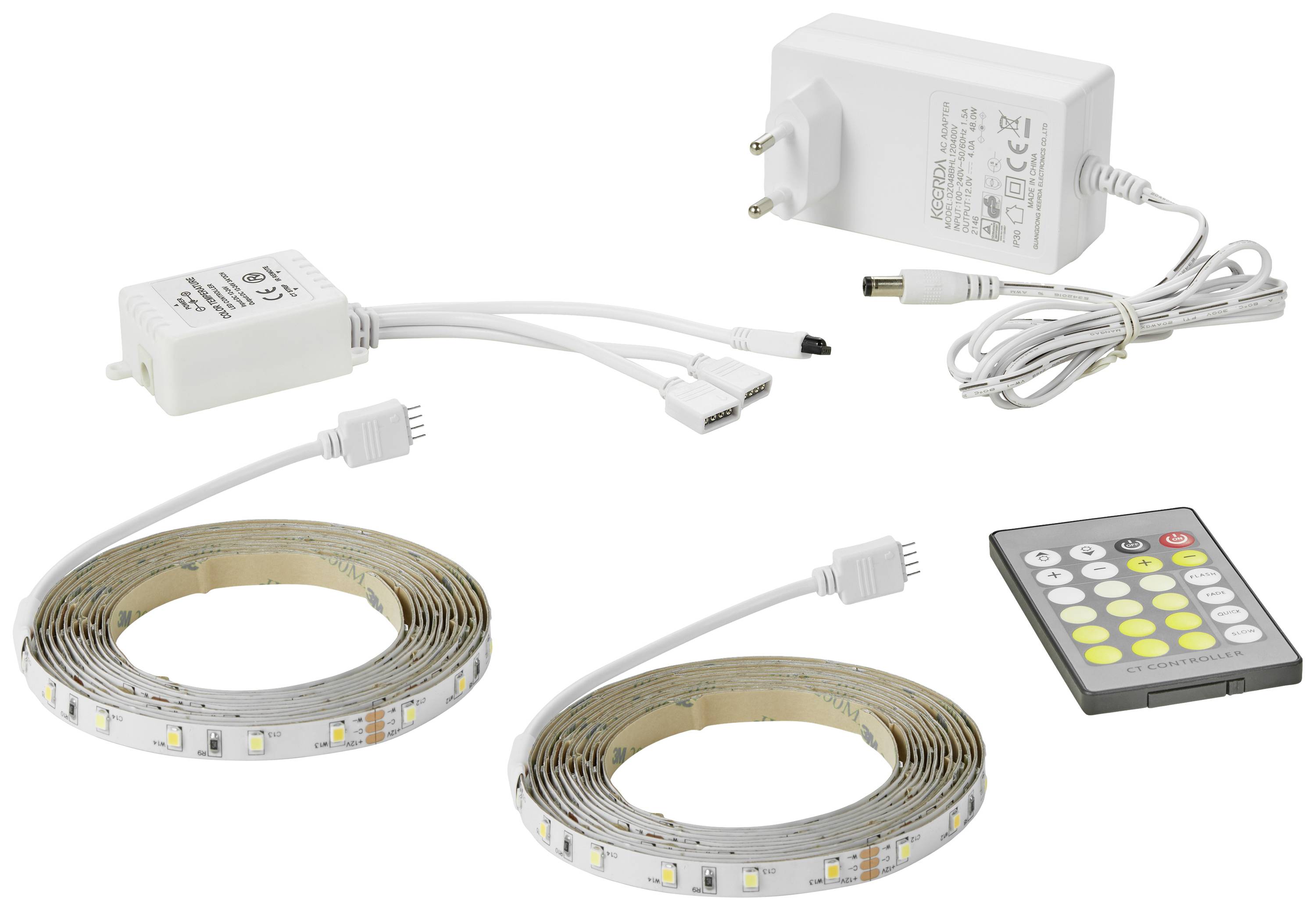 Nordlux Led Strip 10m 2210379901 LED-Streifen-Basisset 240V 10m Warmweiß bis Kaltweiß 1St.