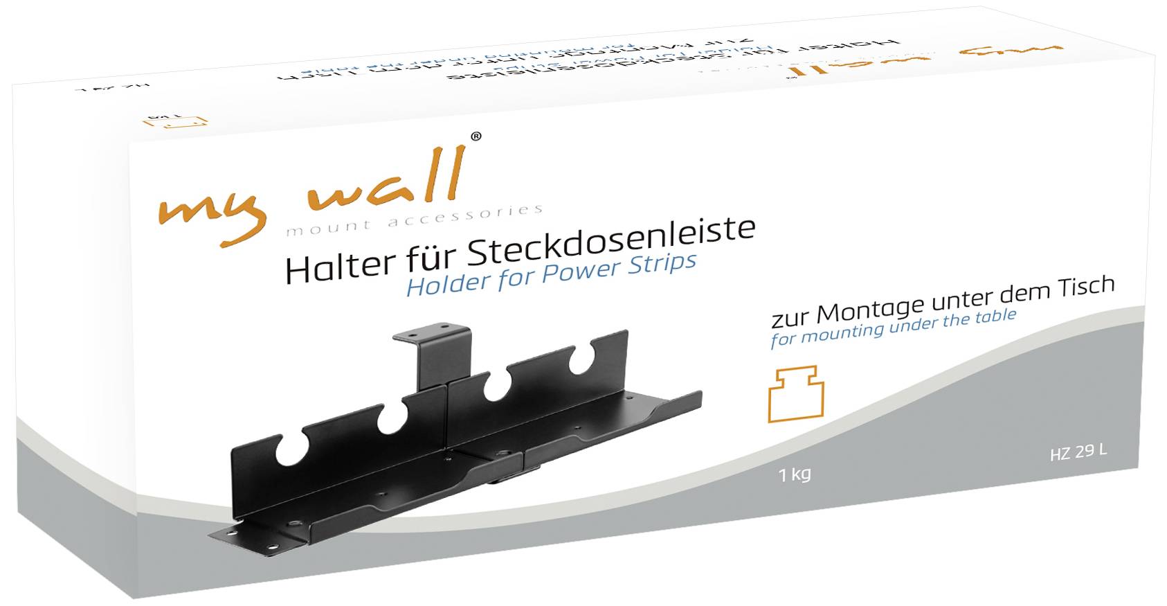 My Wall Monitor Ablagefläche Schwarz