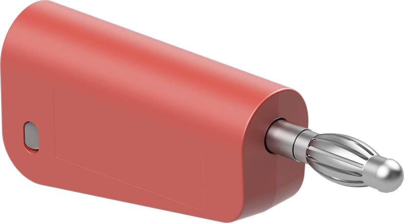 Stäubli LQ-4N-30 Laborstecker Stecker Stift-Ø: 4mm Rot 1St.