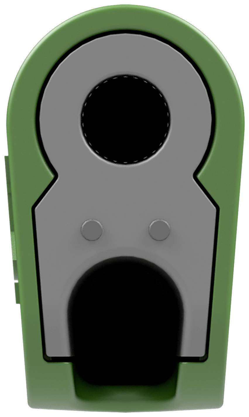 Stäubli LQ-4N-39 Laborstecker Stecker Stift-Ø: 4mm Grün