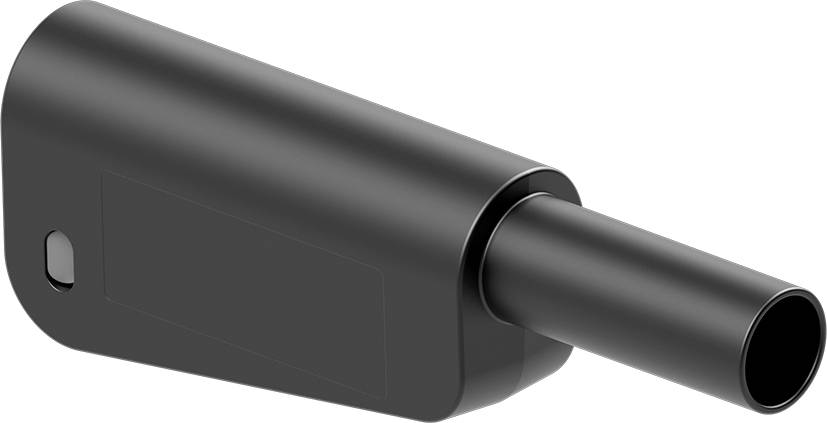 Stäubli SLQ-4N-46 Sicherheits-Lamellenstecker Stecker Stift-Ø: 4 mm Schwarz 1 St.