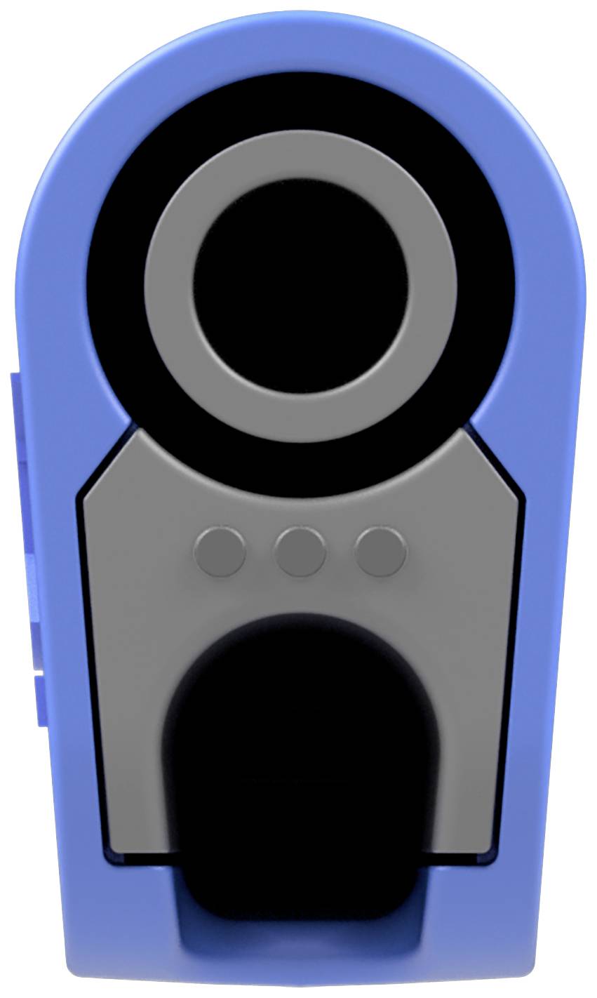 Stäubli SLQ-4N-46 Sicherheits-Lamellenstecker Stecker Stift-Ø: 4mm Blau