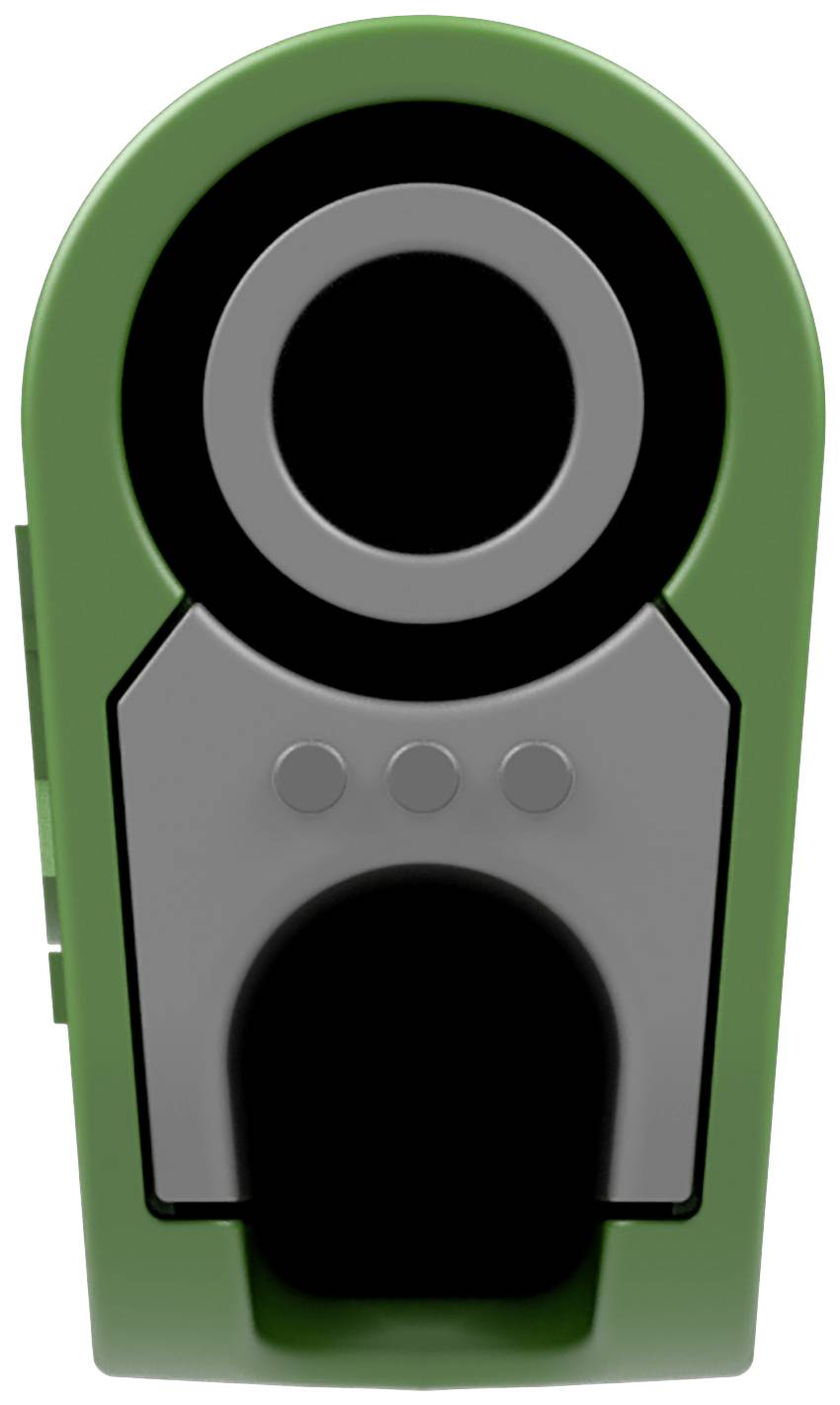 Stäubli SLQ-4N-46 Sicherheits-Lamellenstecker Stecker Stift-Ø: 4 mm Grün