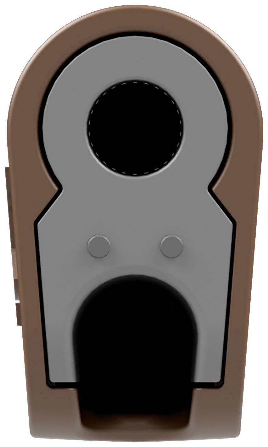 Stäubli LQ-4A-39 Laborstecker Stecker Stift-Ø: 4mm Braun