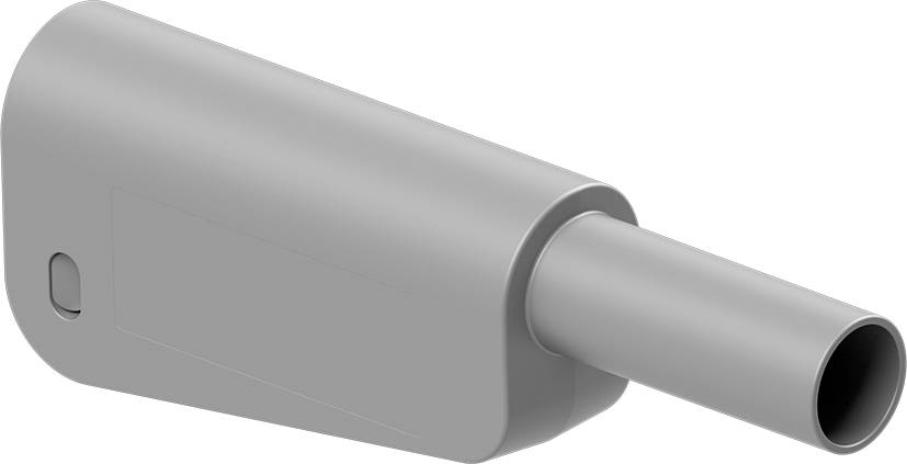 Stäubli SLM-4A-46 Sicherheits-Lamellenstecker Stecker Stift-Ø: 4 mm Grau 1 St.