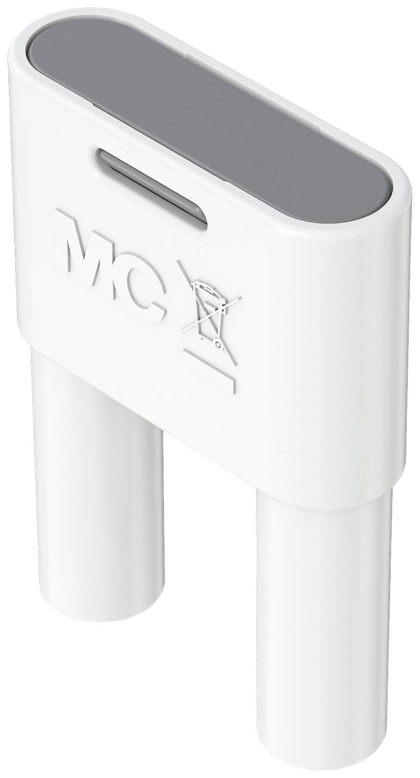 Stäubli SKS-4N-19 Verbindungsstecker Weiß Stift-Ø: 4mm Stiftabstand: 19mm 1St.