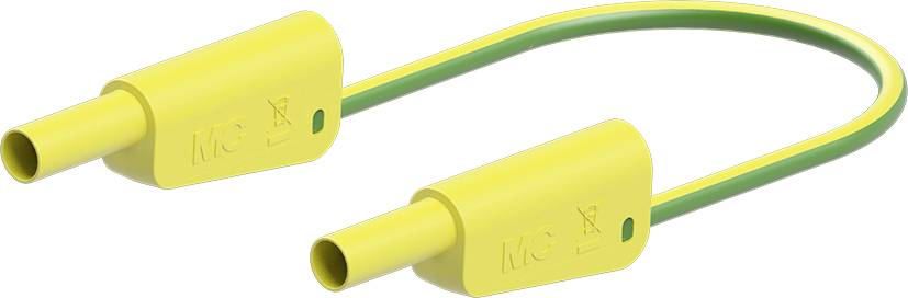 Stäubli SLK-4N-F10 Messleitung 150 cm Gelb, Grün 1 St.