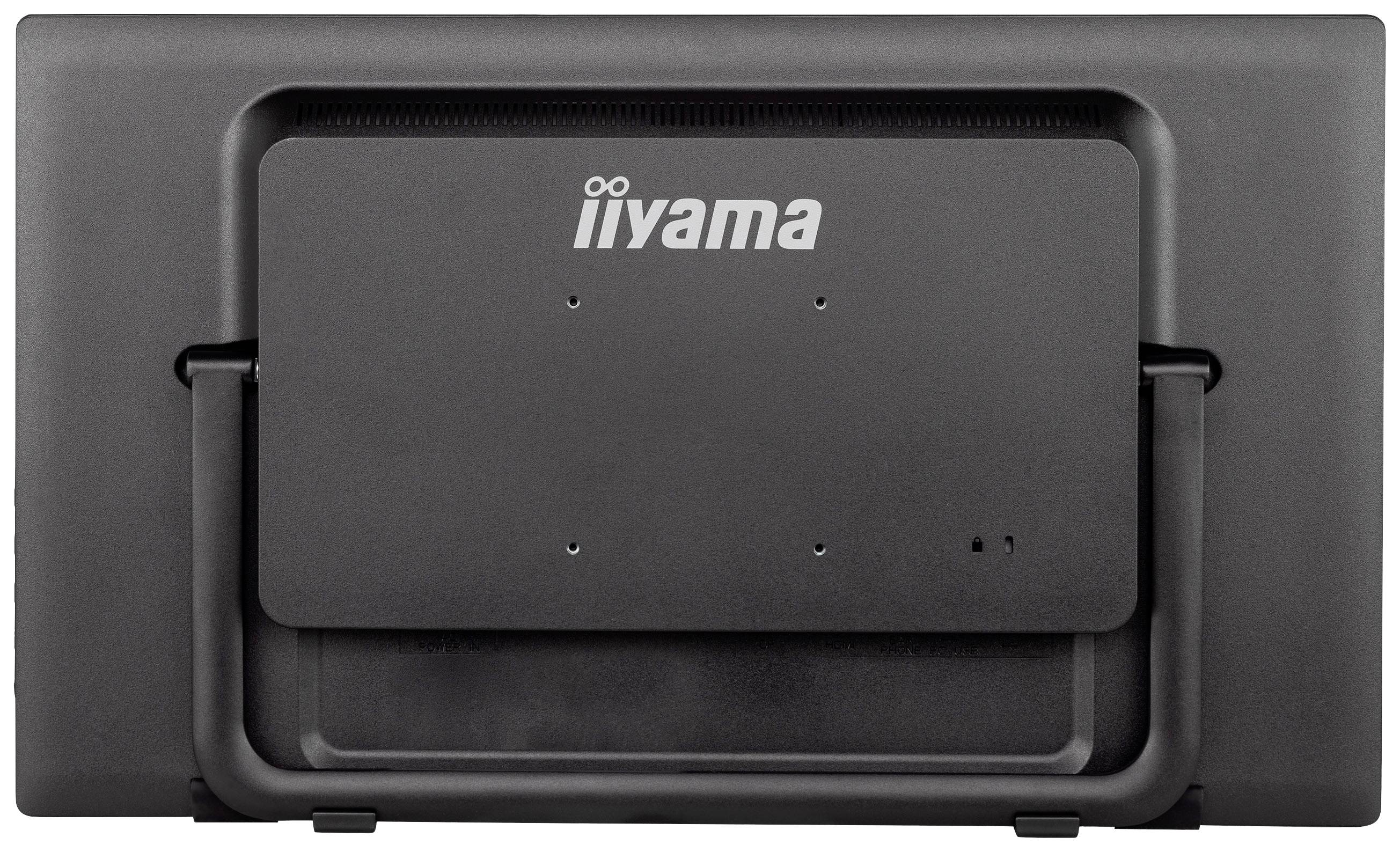 Iiyama PROLITE T2455MSC-B1 LED-Monitor EEK E (A - G) 60.5 cm (23.8 Zoll) 1920 x 1080 Pixel 16:9 5 ms HDMI®, DisplayPort, Kopfhörer (3.5 mm Klinke)