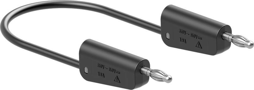 Stäubli LK-4N-F10 Messleitung 100 cm Schwarz 1 St.