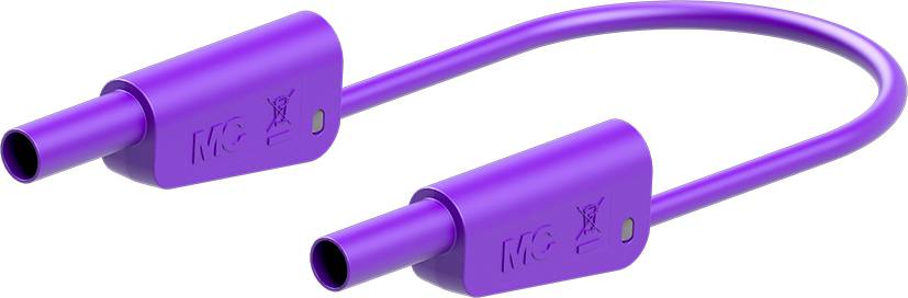Stäubli SLK-4A-F25 Messleitung 100 cm Violett 1 St.