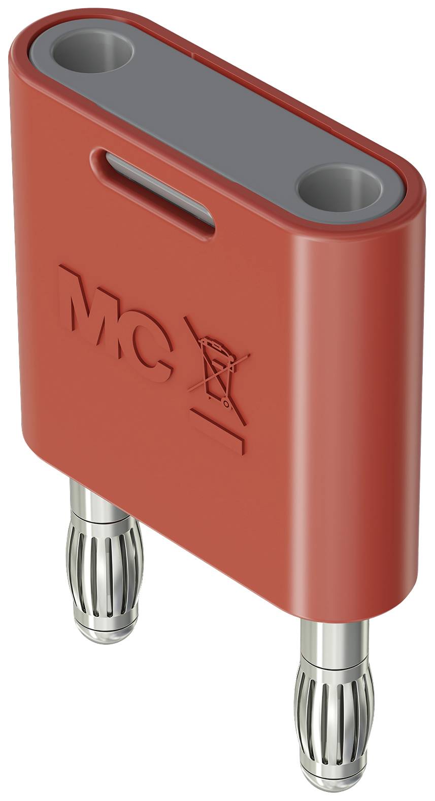 Stäubli KS2-4N-19 Verbindungsstecker Rot Stift-Ø: 4mm Stiftabstand: 19mm 1St.