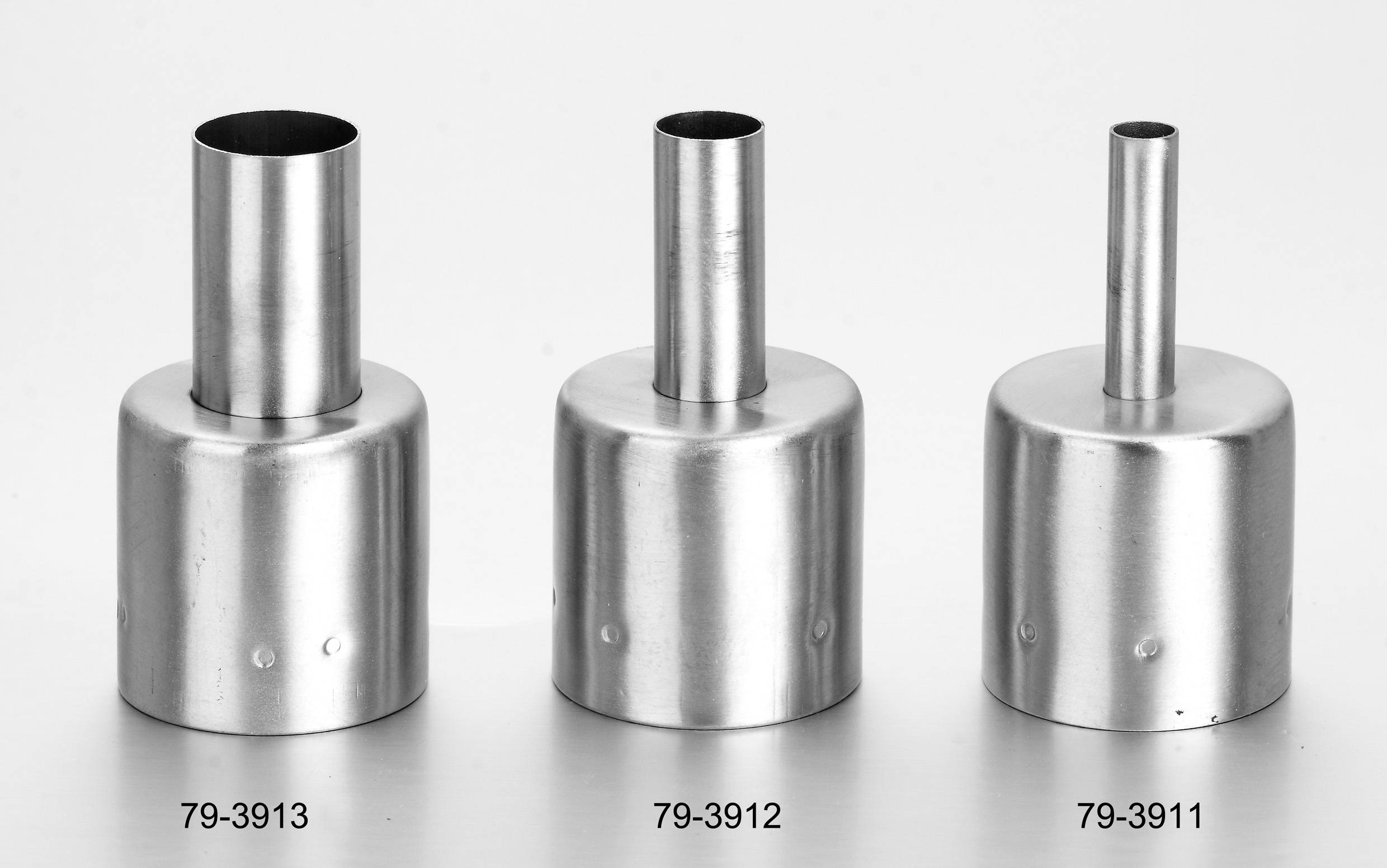 TOOLCRAFT ZD-8908HT1 + ZD-8908HT2 + ZD-8908HT3 Heißluftdüse Rundform Spitzen-Größe 5 mm, 8 mm, 12mm Spitzen-Länge 22.5mm Inhalt