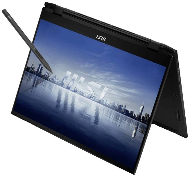 MSI 2-in-1 Notebook / Tablet Summit E16 Flip A13VET-079 40.6 cm (16 Zoll) QHD+ Intel® Core™ i7 i7-1360P 16 GB RAM 2 TB SSD Deutsch, QWERTZ