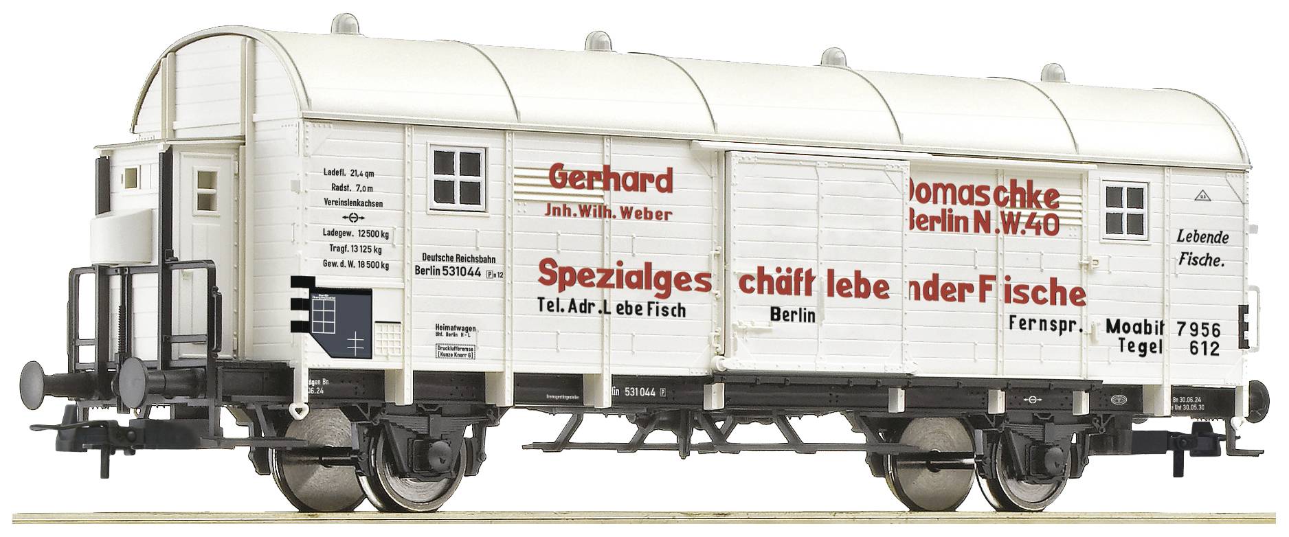 Roco 6600039 H0 Fischtransportwagen der DRG