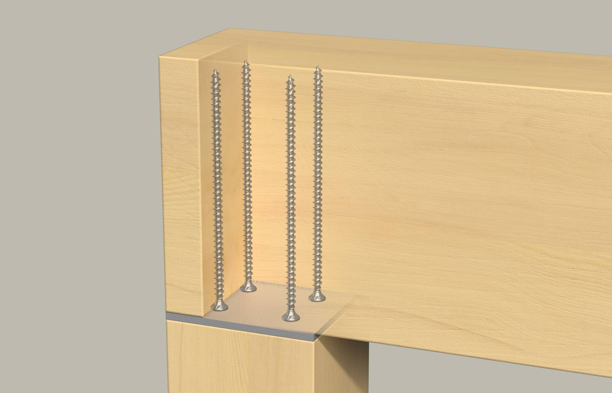 Fischer 562950 FPF II CTF 10,0 x 240 BC 50 Holzschraube 10mm 240mm TX Stahl galvanisch verzinkt 50St.