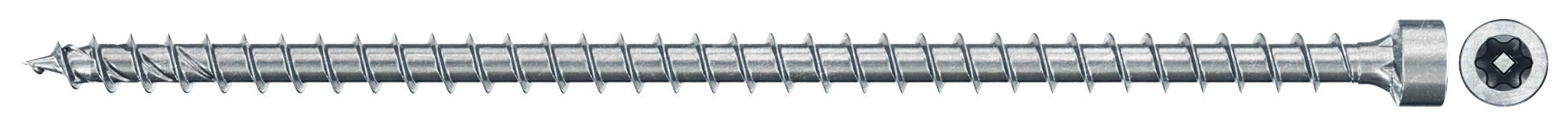 Fischer 562955 FPF II CHTF 6,0 x 120 BC 100 Holzschraube 6mm 120mm TX Stahl galvanisch verzinkt 100St.