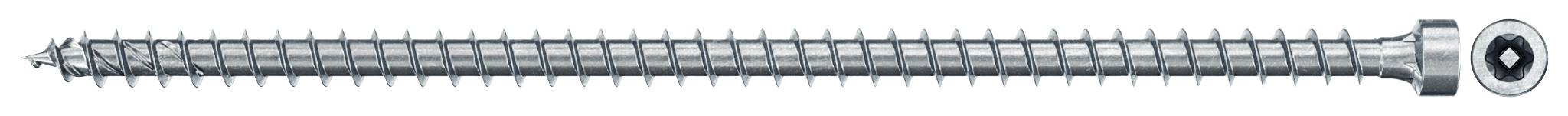 Fischer 562960 FPF II CHTF 8,0 x 160 BC 50 Holzschraube 8mm 160mm TX Stahl galvanisch verzinkt 50St.