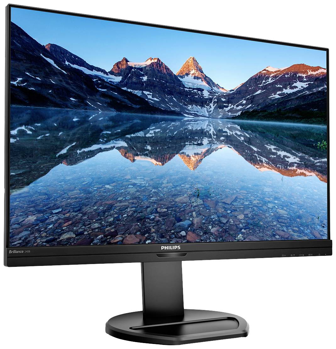 Philips Monitore 240B9/00 LCD-Monitor EEK D (A - G) 60.5 cm (23.8 Zoll) 16:9 4 ms HDMI®, USB-A, DisplayPort IPS LCD