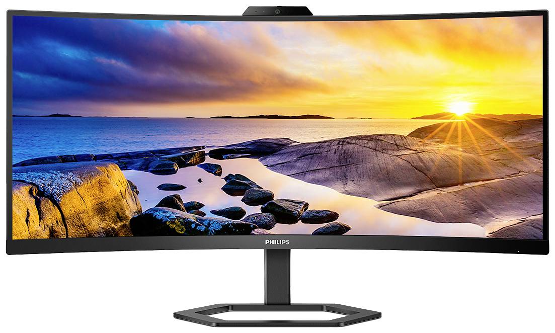 Philips 34E1C5600HE/00 LED-Monitor EEK G (A - G) 86.4 cm (34 Zoll) 21:9 4 ms HDMI®, DisplayPort, USB-C® VA LCD