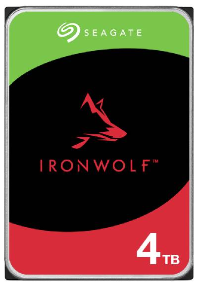 Seagate IronWolf™ 4TB Interne Festplatte 8.9cm (3.5 Zoll) SATA III ST4000VN006 Bulk