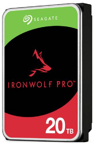 Seagate IronWolf Pro 20 TB Interne Festplatte 8.9 cm (3.5 Zoll) SATA III ST20000NT001 Bulk
