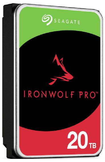 Seagate IronWolf Pro 20 TB Interne Festplatte 8.9 cm (3.5 Zoll) SATA III ST20000NT001 Bulk