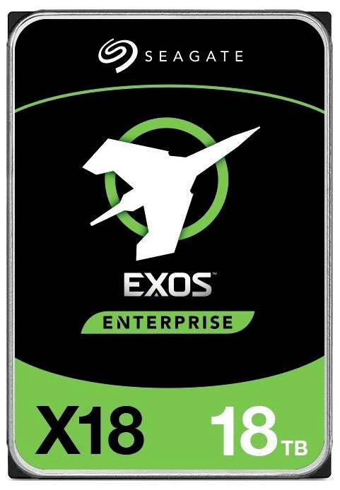 Seagate Exos X18 18TB Interne Festplatte 8.9cm (3.5 Zoll) SATA III ST18000NM000J Bulk