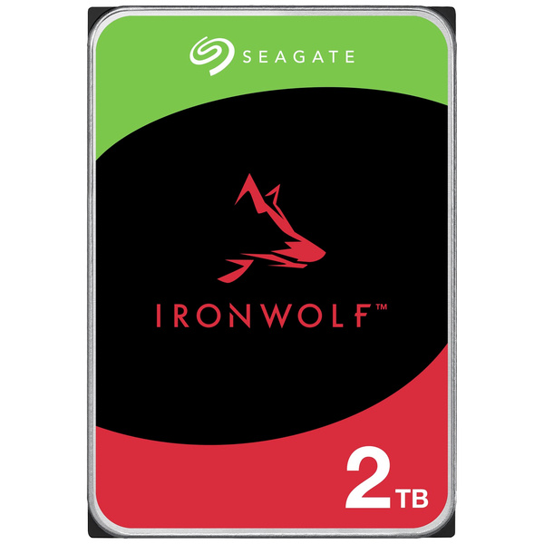 Seagate IronWolf™ 2 TB Interne Festplatte 8.9 cm (3.5 Zoll) SATA III ST2000VN003 Bulk