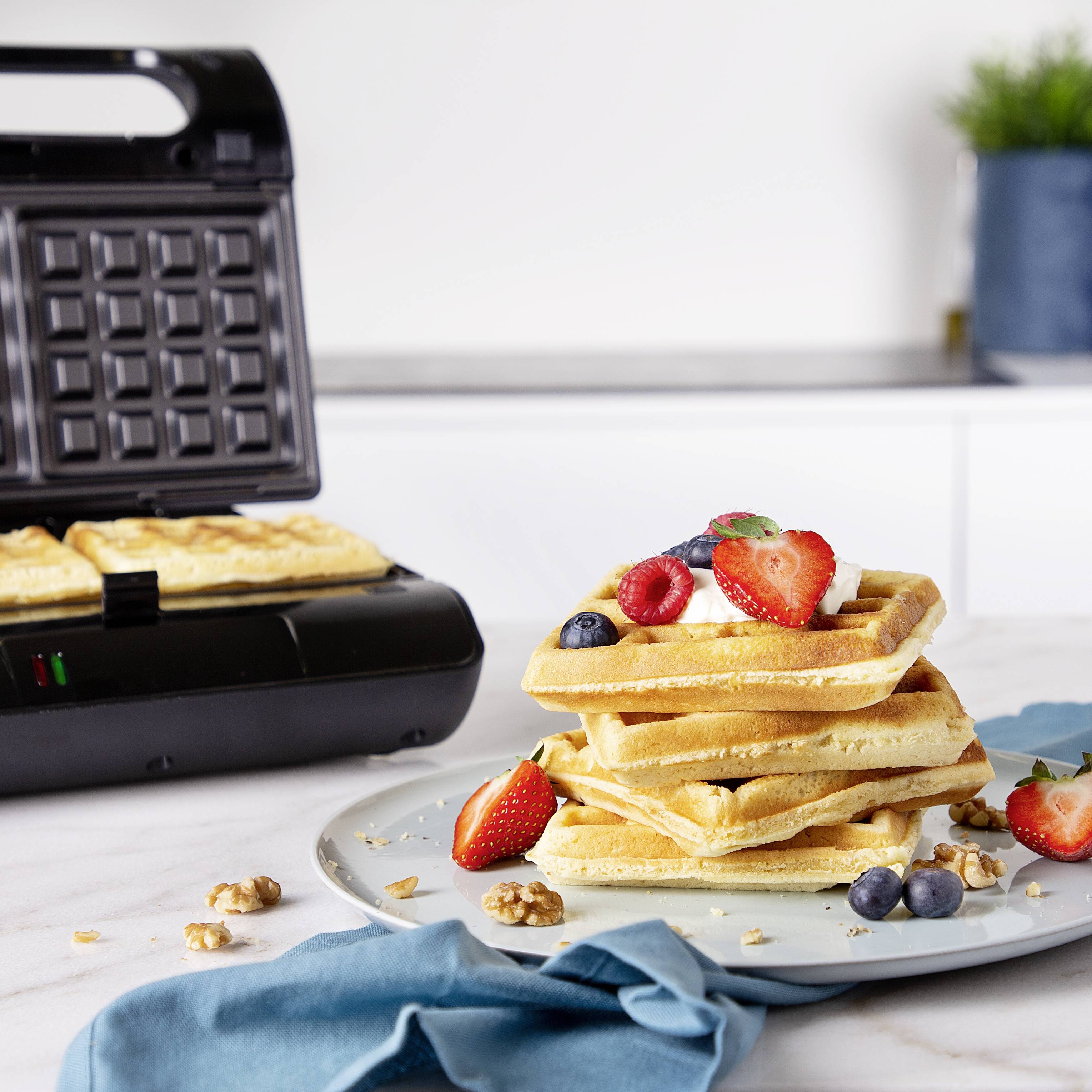 02.110302.01.001 Elektro Kontaktgrill Multifunktion Schwarz