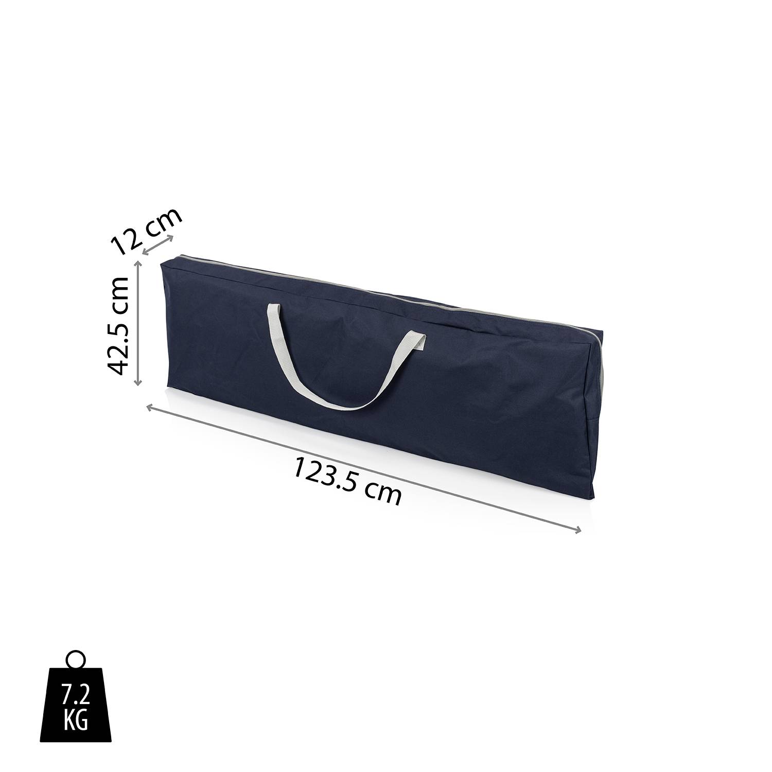 Campart Travel Camping-Küchen-Regal Polyester, Aluminium KI-0753 Alicante