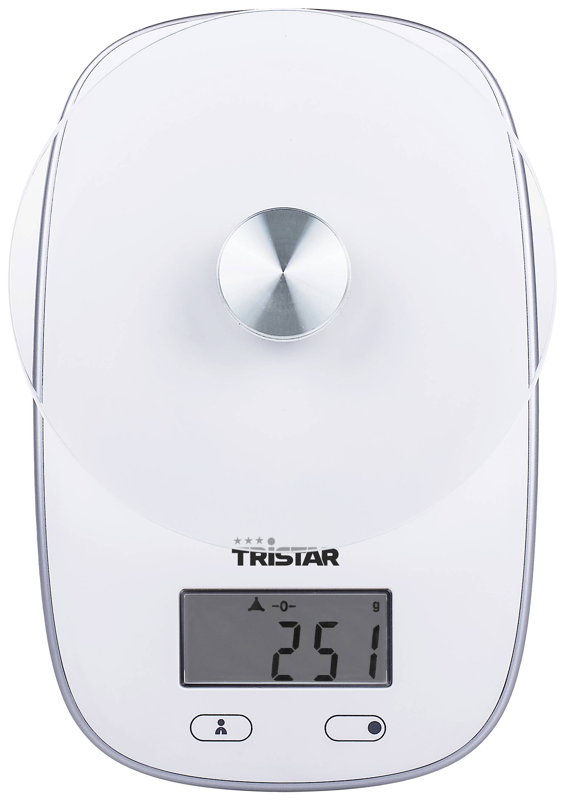 Tristar KW-2445 Küchenwaage digital Wägebereich (max.)=5 kg Weiß