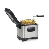 Princess 182612 Fritteuse 1.5 l 1000 W Antihaftbeschichtung, Überhitzungsschutz Silber, Schwarz Princess 182612 Fritteuse 1.5 l 1000 W Antihaftbeschichtung, Überhitzungsschutz Silber, Schwarz