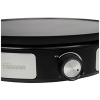 Tristar BP-2639 Crépes Maker Antihaftbeschichtung, Kontrollleuchte Schwarz, Silber Tristar BP-2639 Crépes Maker Antihaftbeschichtung, Kontrollleuchte Schwarz, Silber