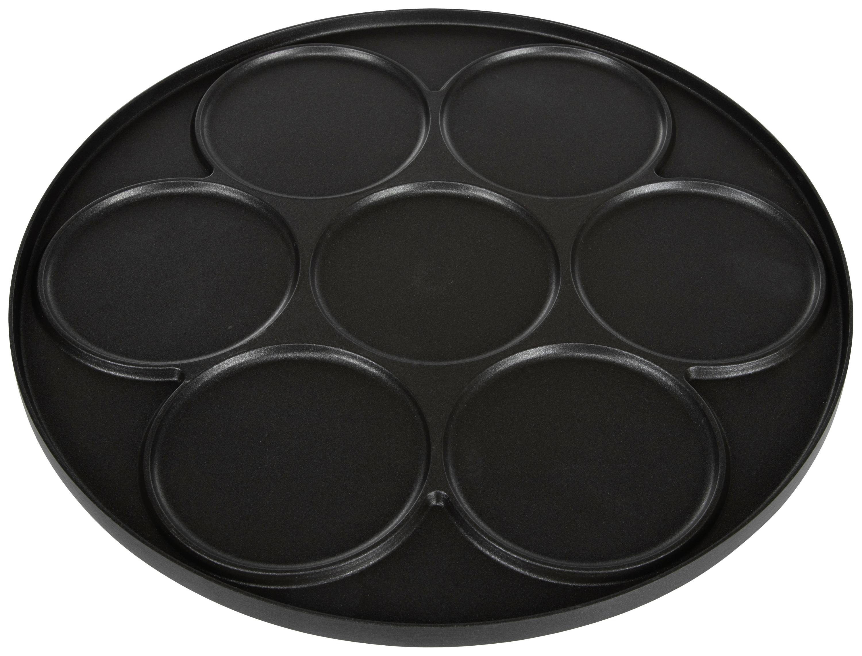 Tristar BP-2639 Crépes Maker Antihaftbeschichtung, Kontrollleuchte Schwarz, Silber