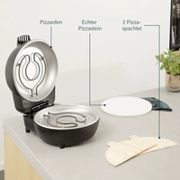 Princess Oven Pro Pizzaofen Kontrollleuchte, Timerfunktion, Cool-Touch-Gehäuse Princess Oven Pro Pizzaofen Kontrollleuchte, Timerfunktion, Cool-Touch-Gehäuse