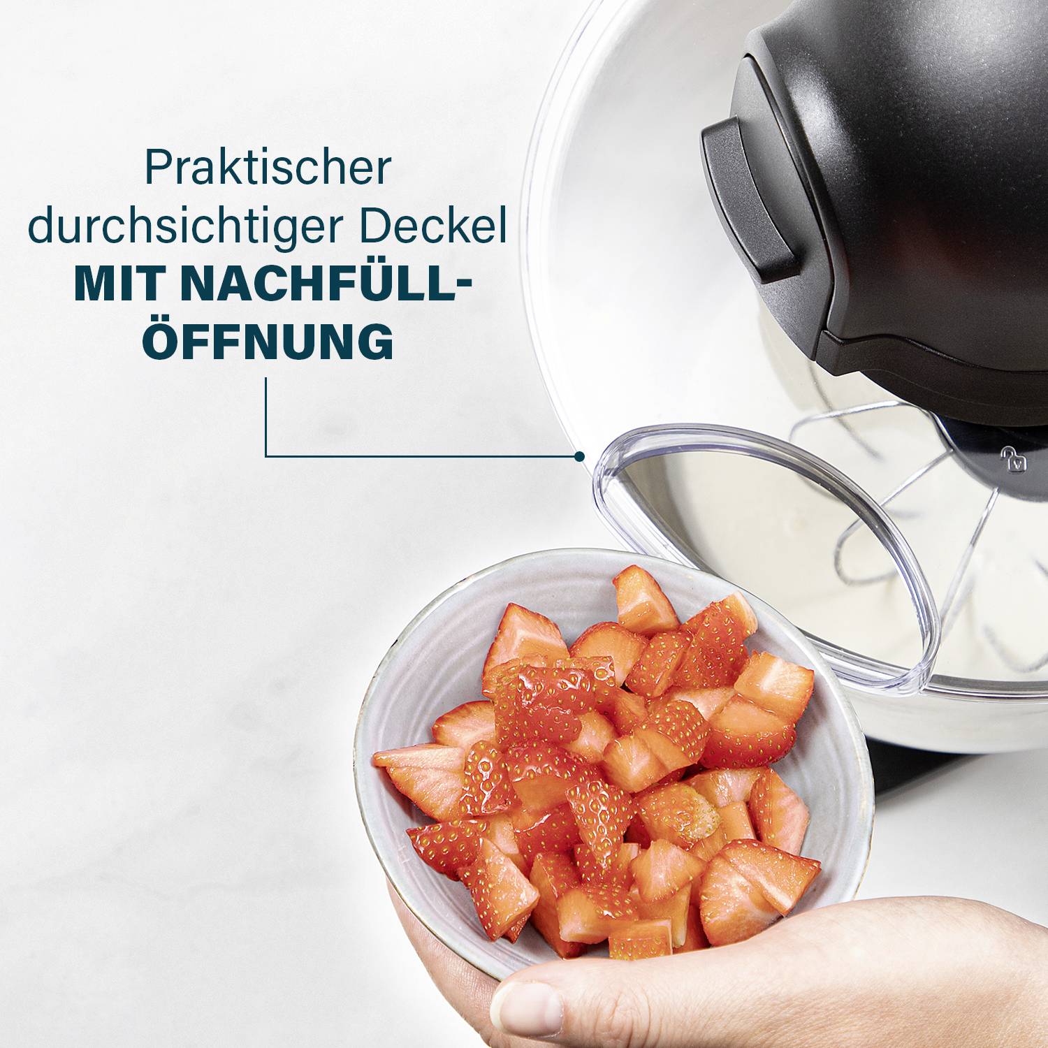 Princess 220137 Küchenmaschine 1200W Schwarz