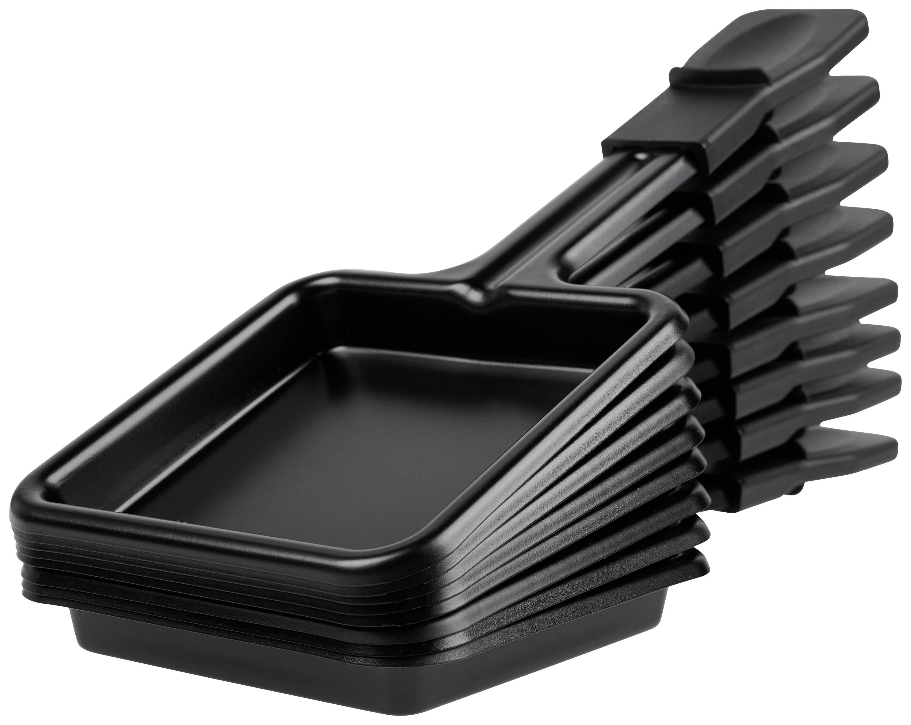 Tristar RA-2748 Raclette Antihaftbeschichtung, Kontrollleuchte, 6Pfännchen, BPA-frei Schwarz