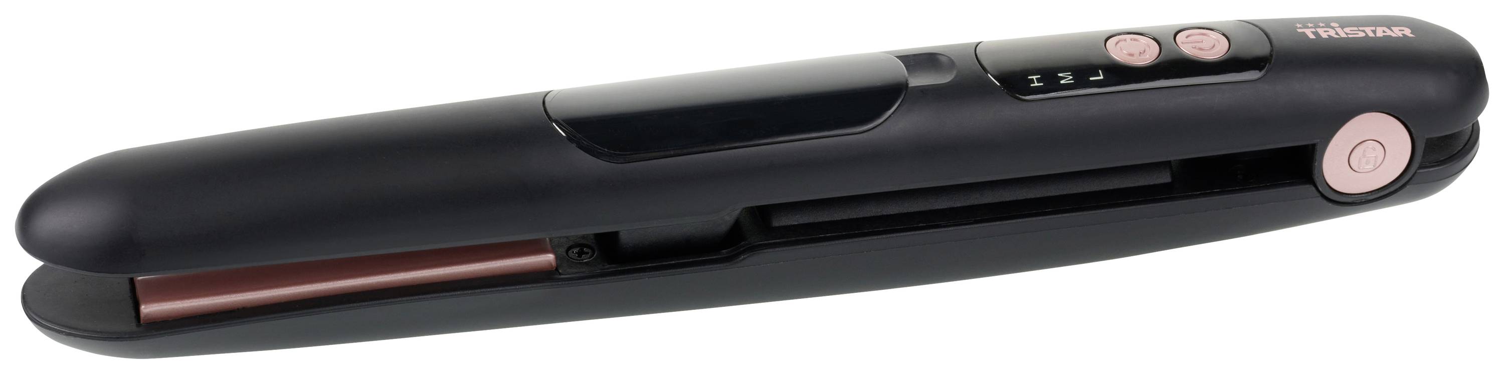 Tristar HD-2501 Glätteisen Schwarz, Roségold