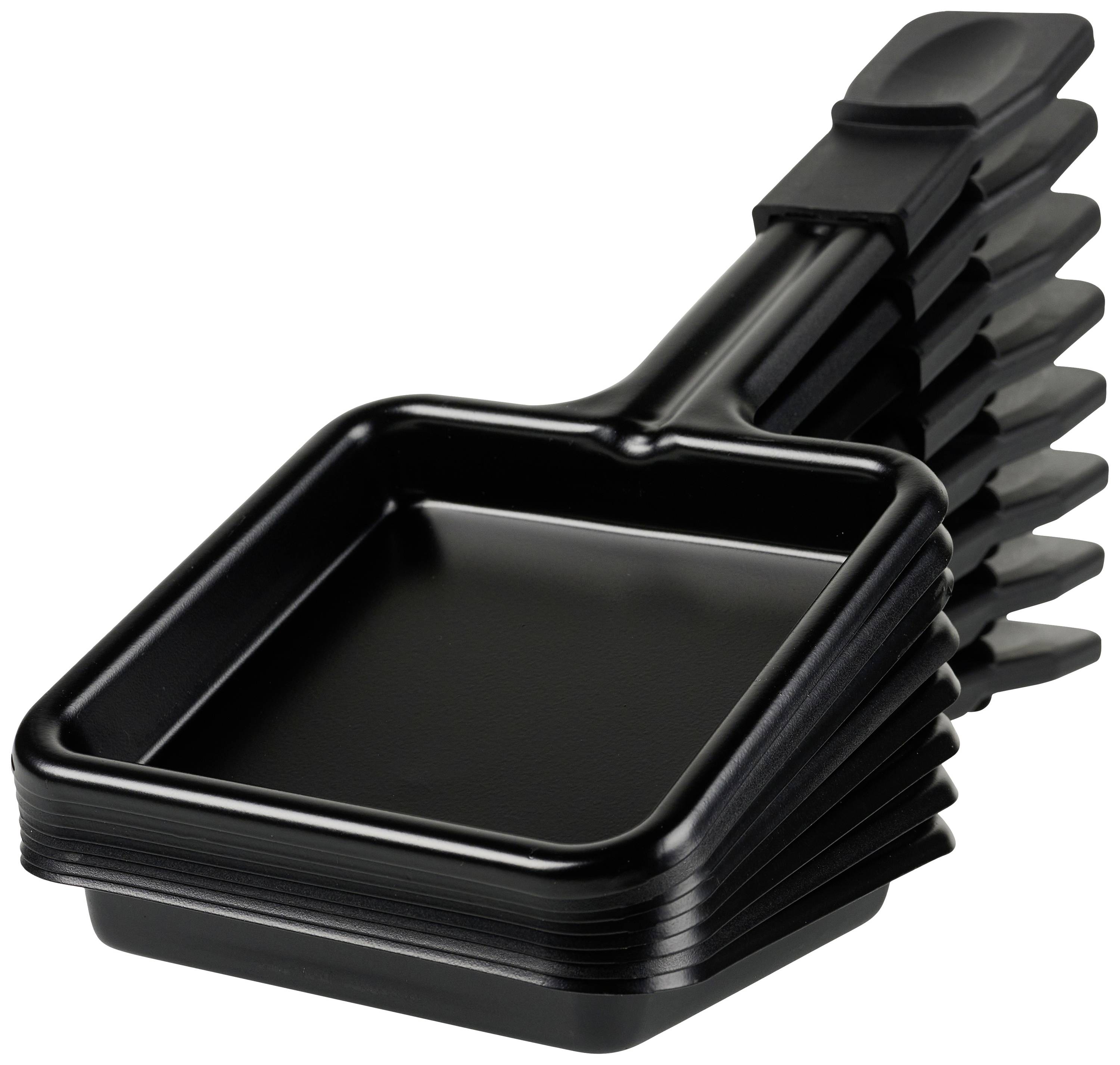 Tristar RA-2747 Raclette Antihaftbeschichtung, Kontrollleuchte, Grillfunktion Schwarz, Stein