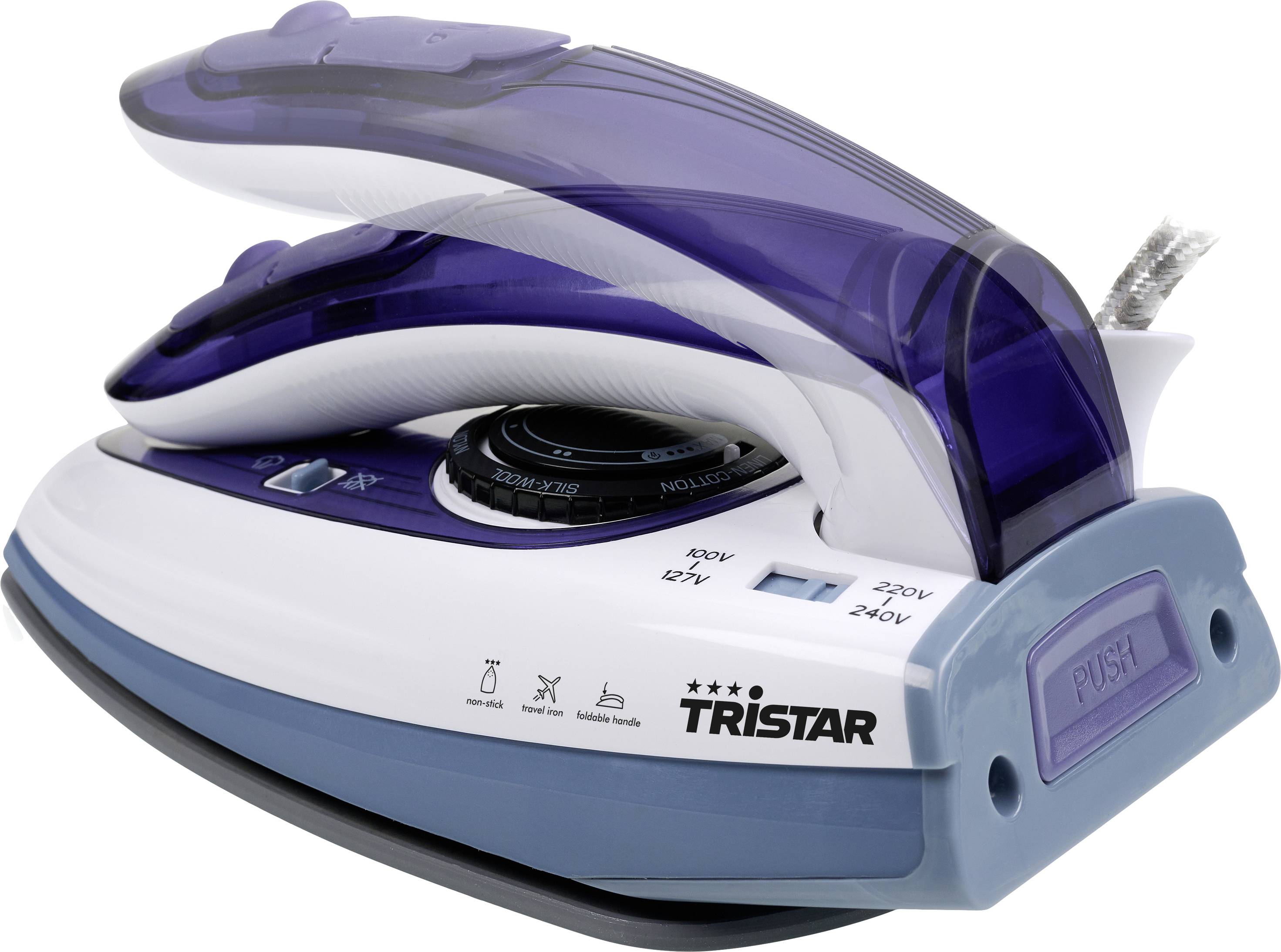 Tristar ST-8152 Dampfbügeleisen Weiß, Blau 1000 W