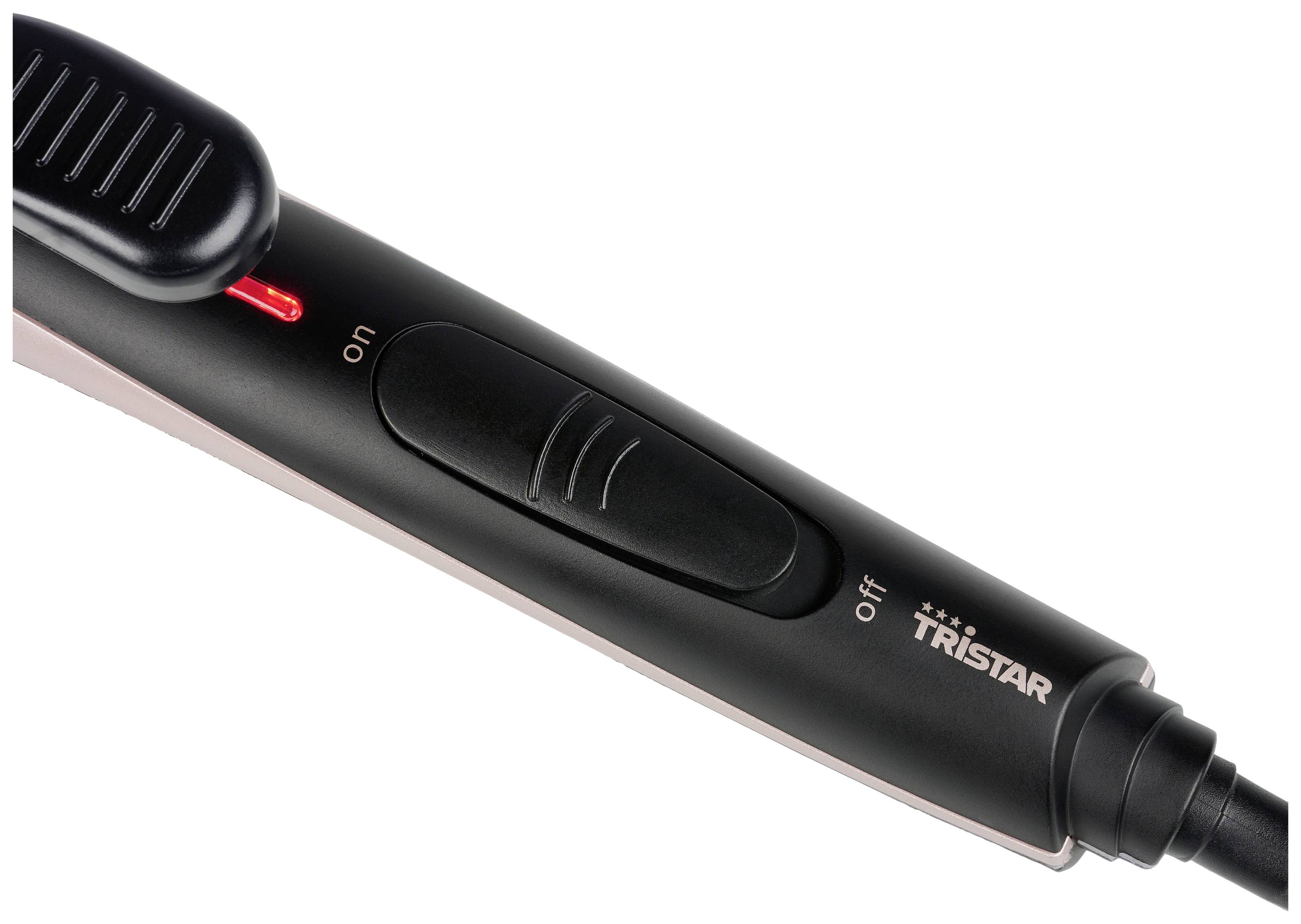 Tristar HD-2421 Lockenstab Schwarz, Rosa automatische Abschaltung