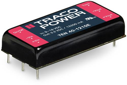TracoPower TEN 40-2410E DC/DC-Wandler, Print 12.2 A 40 W Anzahl Ausgänge: 1 x Inhalt 1 St.