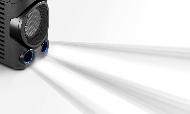 Sony MHC-V73D Party Lautsprecher 4 cm 1.57 Zoll 125 W 1 St.