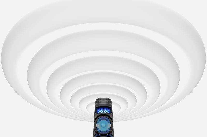 Sony MHC-V73D Party Lautsprecher 4 cm 1.57 Zoll 125 W 1 St.