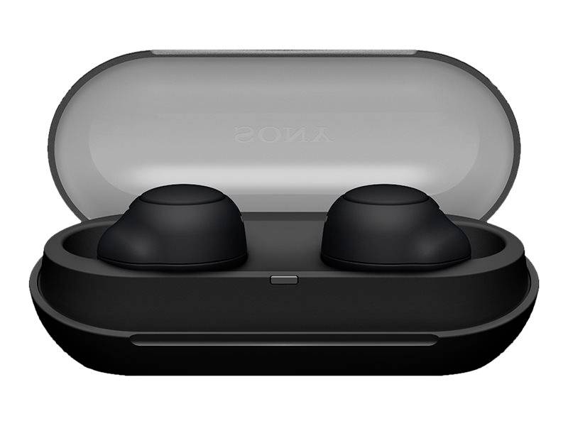 Sony WF-C500 In Ear Kopfhörer Bluetooth® Stereo Schwarz Wasserabweisend, Schweißresistent DJ