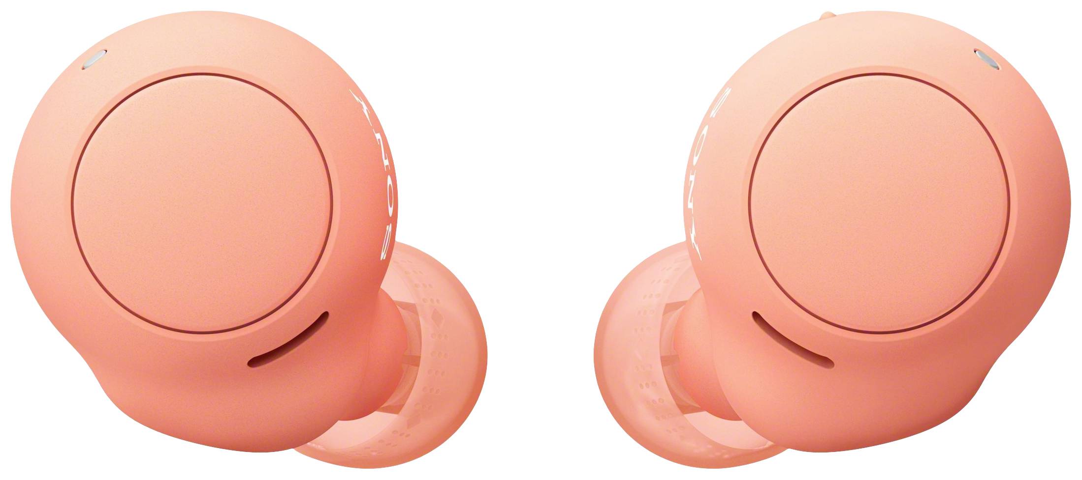 Sony WF-C500 DJ In Ear Kopfhörer Bluetooth® Stereo Orange Wasserabweisend, Schweißresistent
