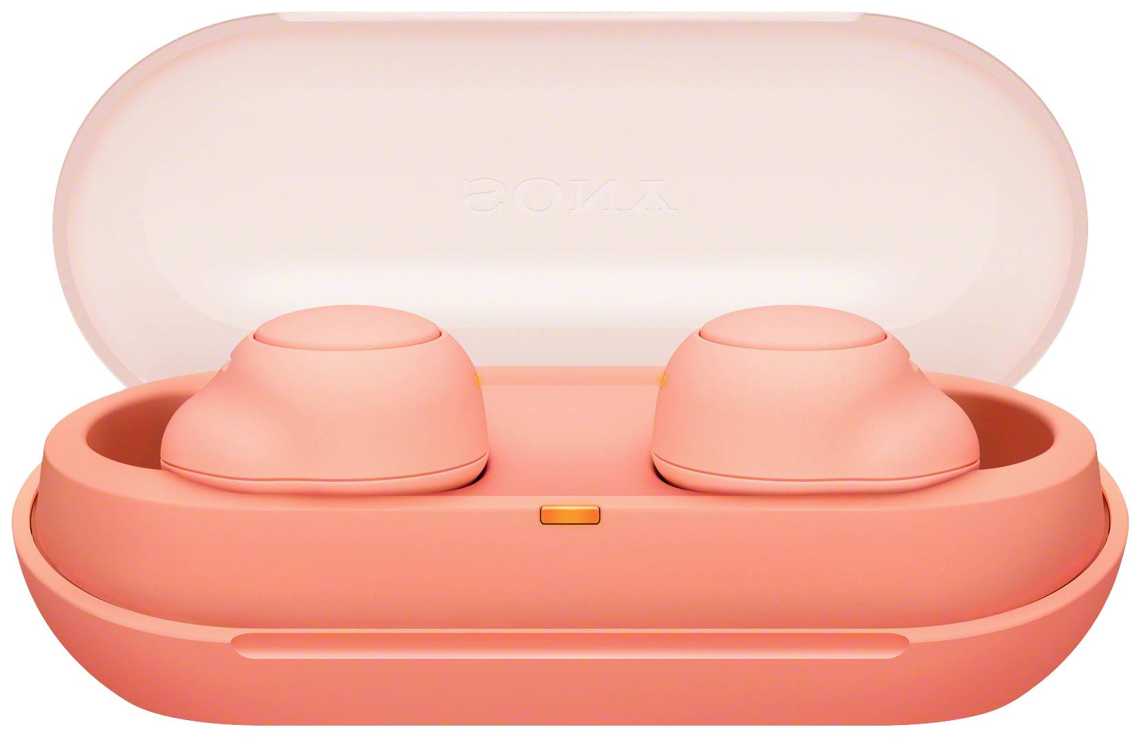 Sony WF-C500 In Ear Kopfhörer Bluetooth® Stereo Orange Wasserabweisend, Schweißresistent DJ