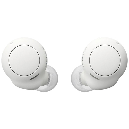 Sony WF-C500 DJ In Ear Kopfhörer Bluetooth® Stereo Weiß Wasserabweisend, Schweißresistent