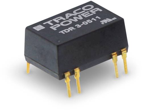 Tracopower Tdr 3-0513 Dc/Dc-Wandler, Print 5 V/Dc 15 V/Dc 200 Ma 3 W Anzahl AusgäNge: 1 X Inhalt 1-image