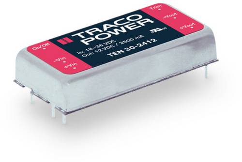 TracoPower TEN 30-2409 DC/DC-Wandler, Print 24 V/DC 2.5 V/DC 8 A 30 W Anzahl Ausgänge: 1 x Inhalt 1